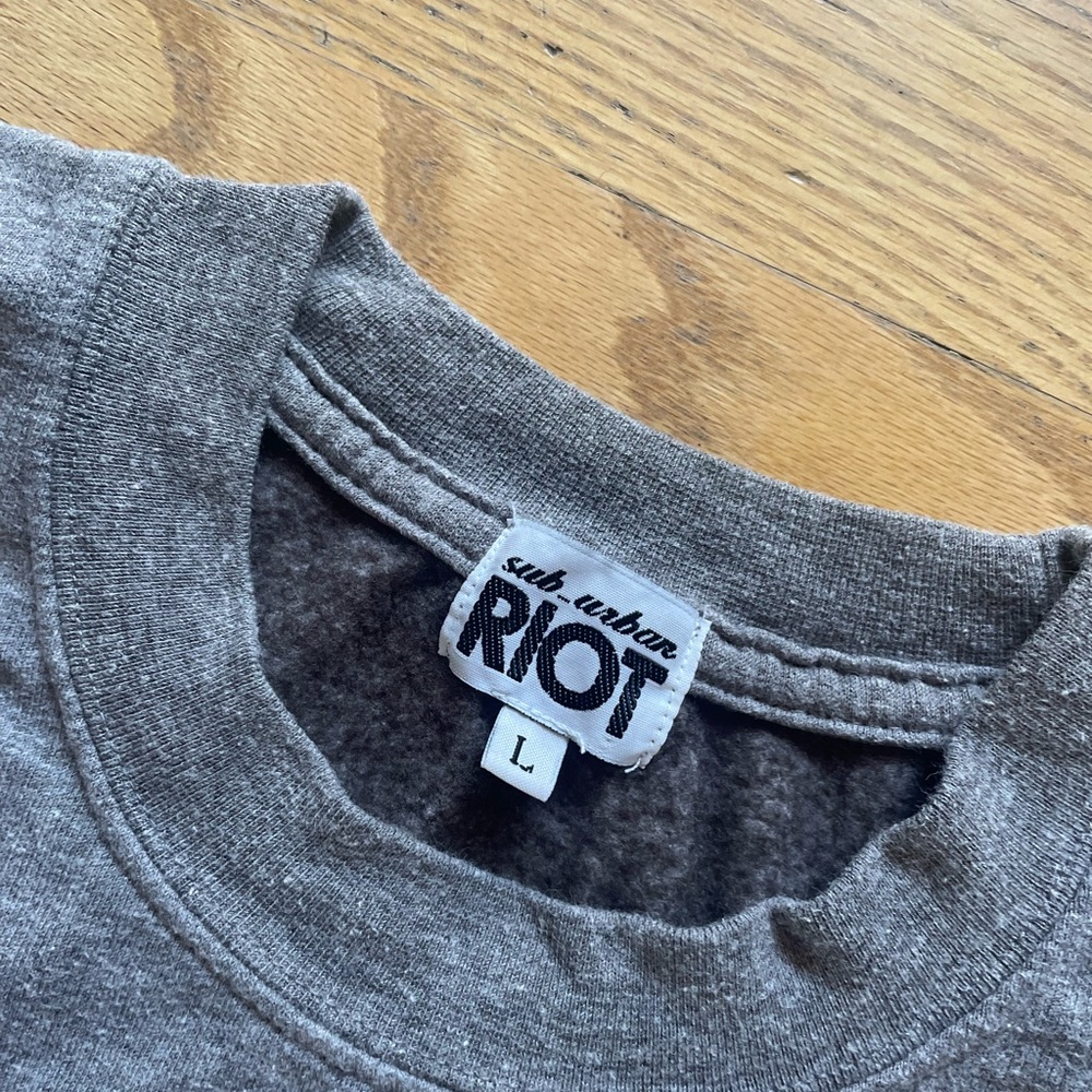 Suburban Riot “Good Mood” sweatshirt, size Large - Picture 2 of 2